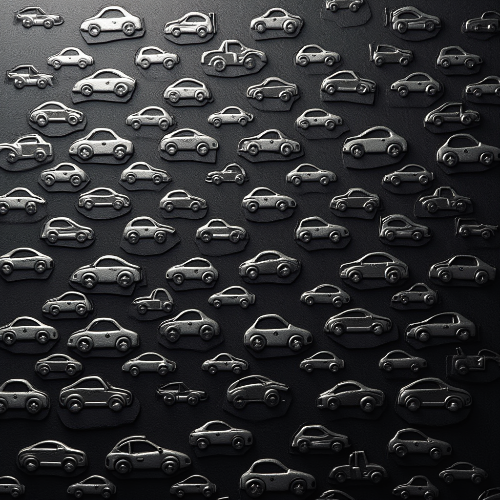 Decorative background texture with subtle automotive pattern overlay